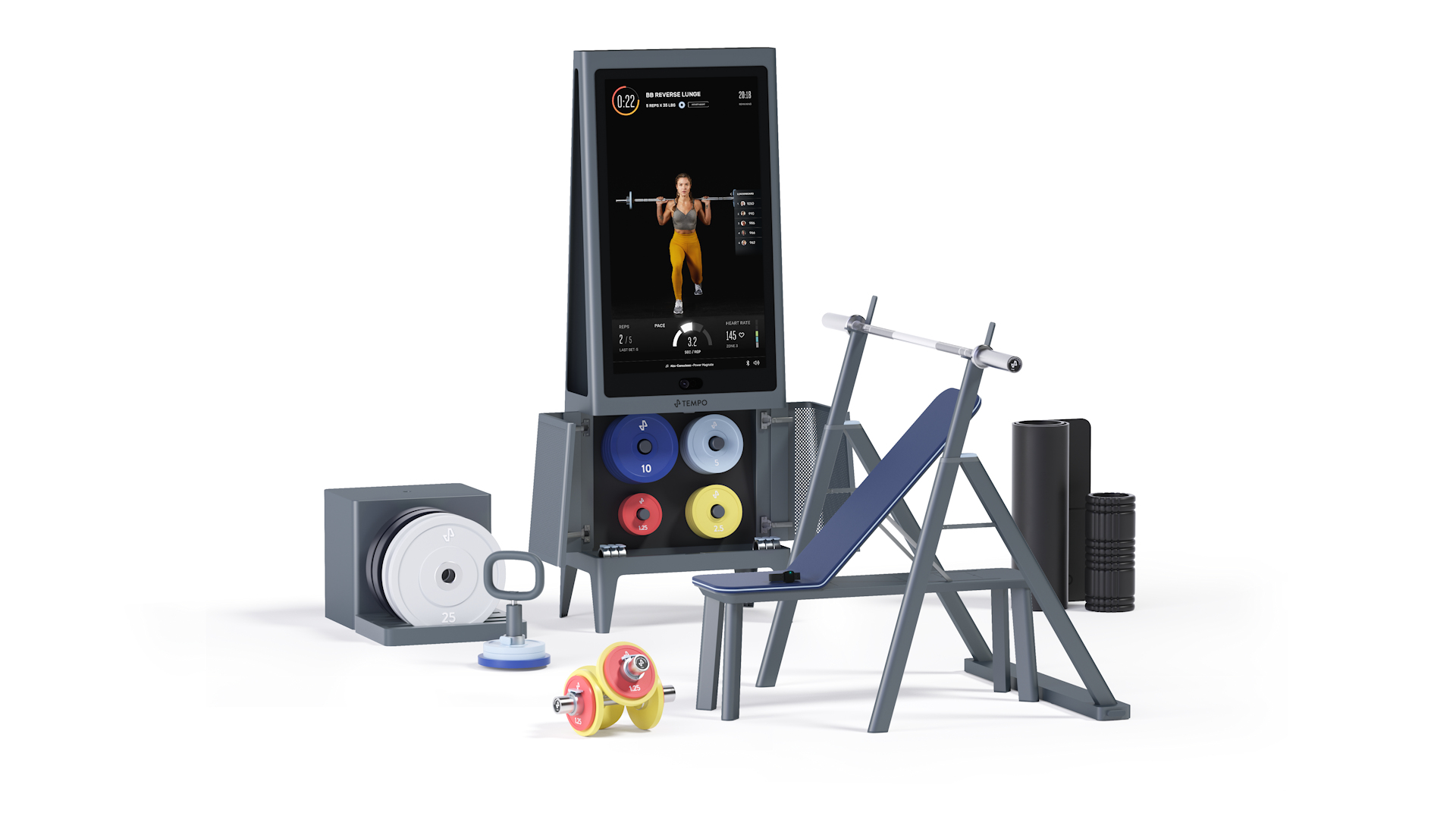 Get your own virtual personal trainer at home with the newly launched Tempo Fit