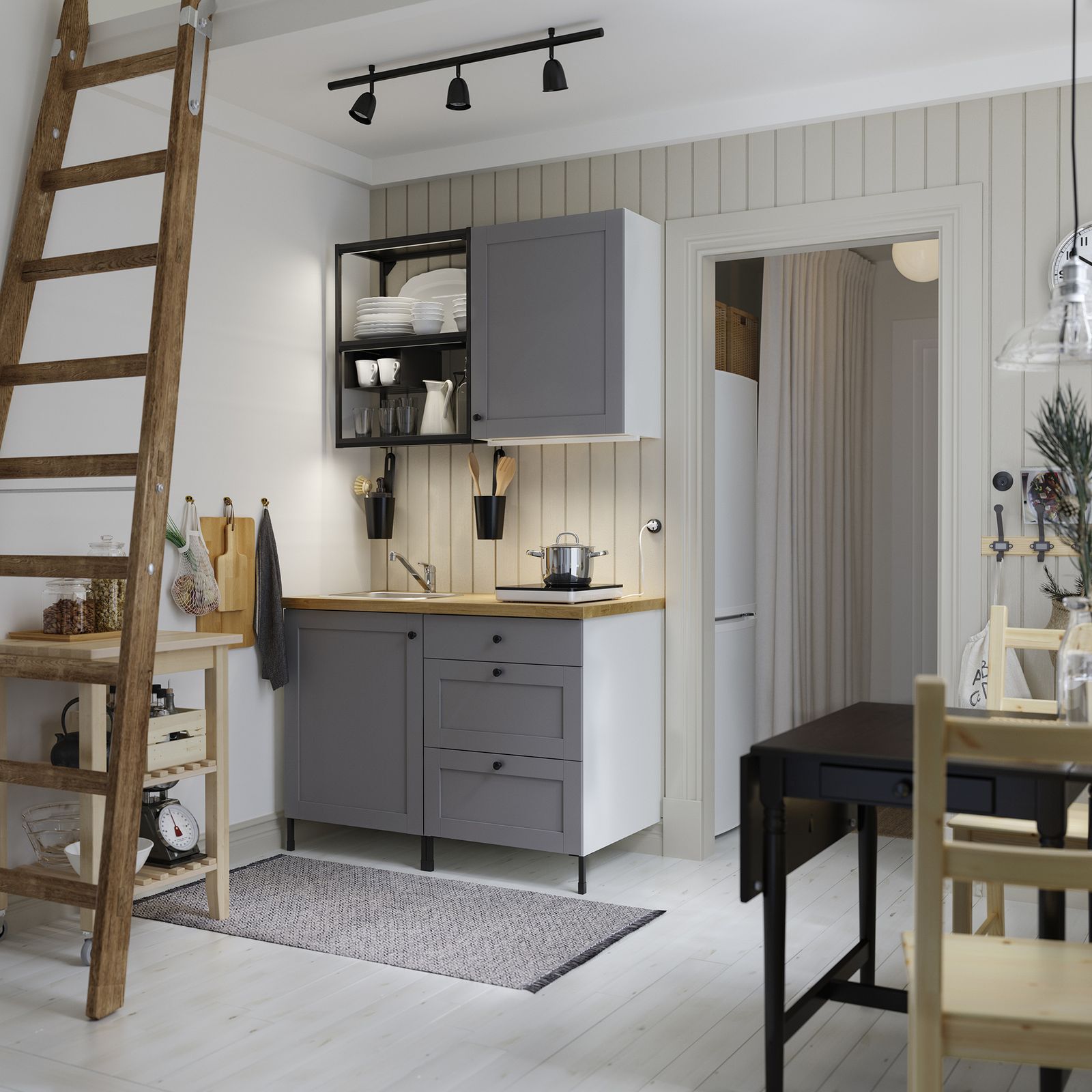 Small Ikea kitchen ideas 10 stylish designs for tiny spaces Homes