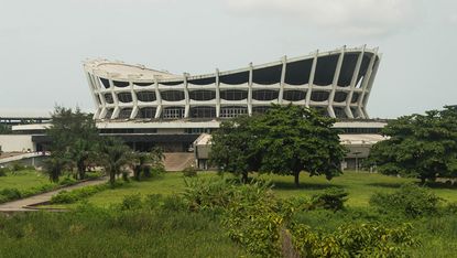 National Theatre, Lagos has become a stage set for the relationship of afrobeats and modernism