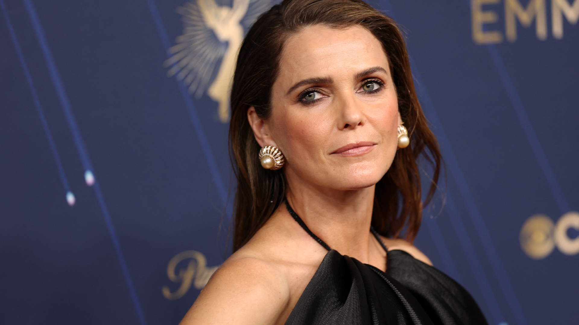 Keri Russell at the 2025 Emmy Awards