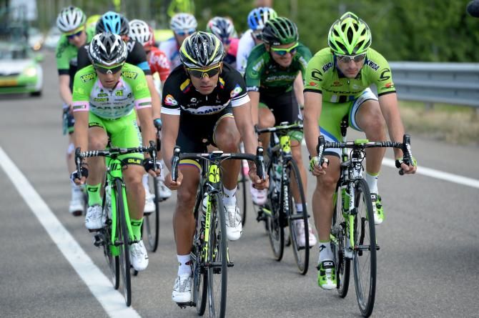 Leonardo Duque (Colombia) in the break
