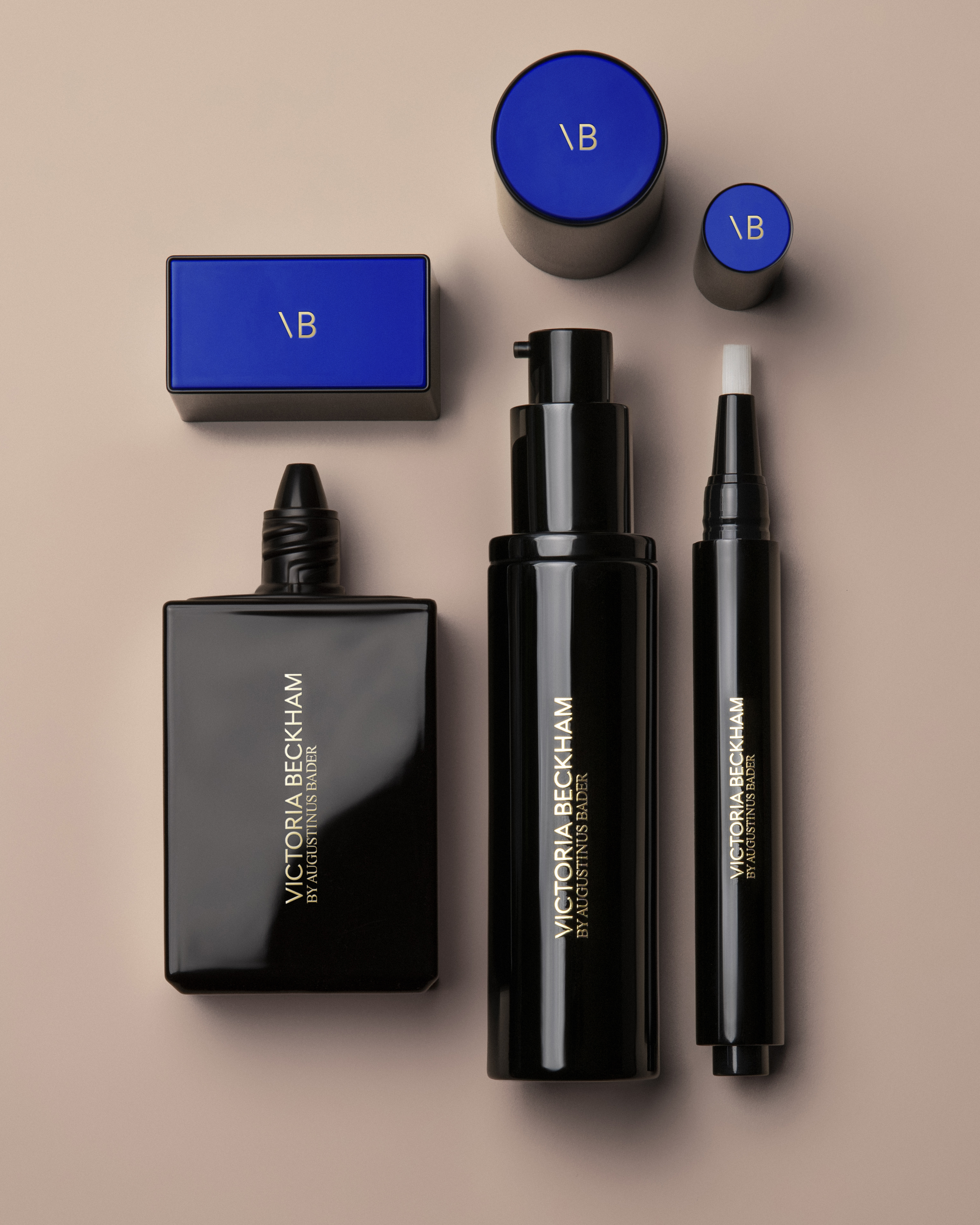 Victoria Beckham Beauty and Augustinus Bader foundation, concealer and serum 