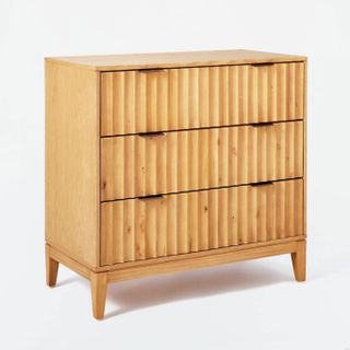 Thousand Oaks Wood Scalloped 3 Drawer Dresser - Threshold™ designed with Studio McGee