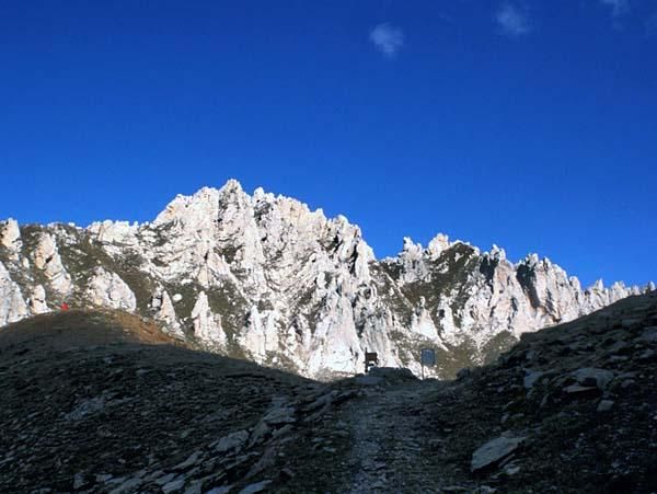 The mountains