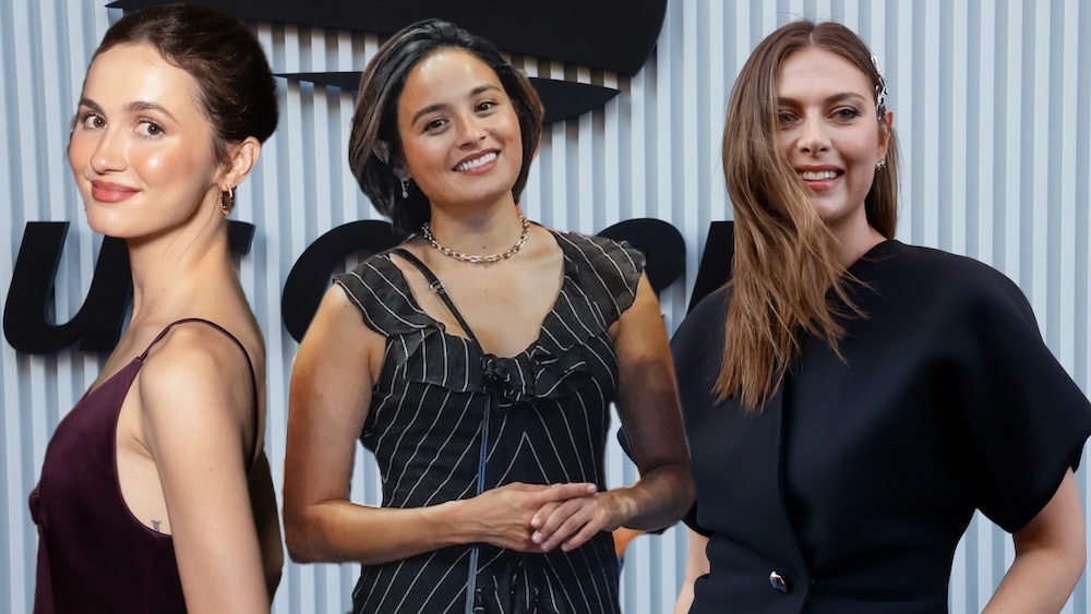 a group of celebrities attending the 2025 us open