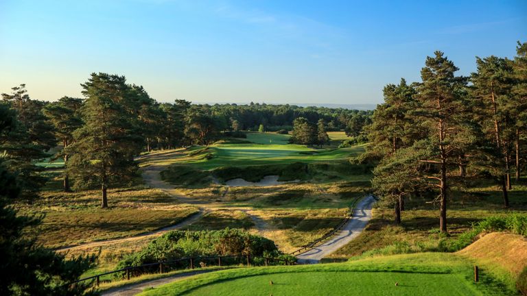 Sunningdale Golf Club New Course Par-3 5th hole pictured