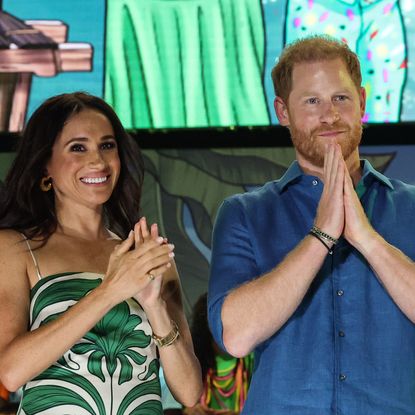 Meghan Markle and Prince Harry in Colombia