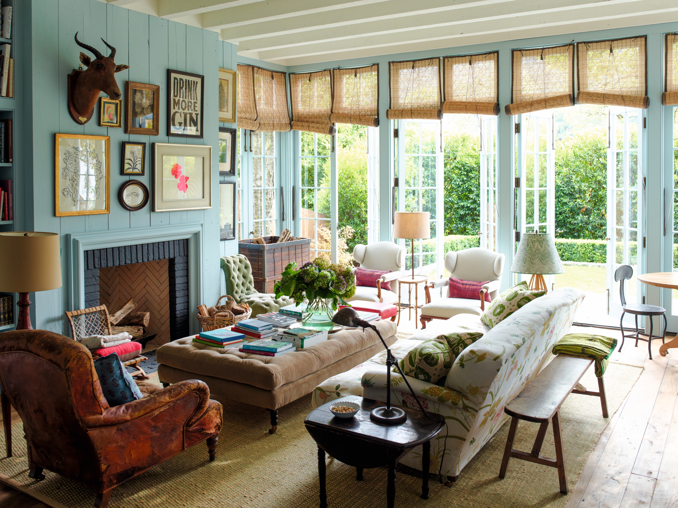 A Rita Konig decorated interior