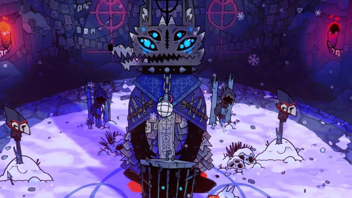 Cult of the Lamb's devs reveal why they made the decision to not let Marchosias join your cult in Woolhaven: 'I'm really, really glad that we did that'