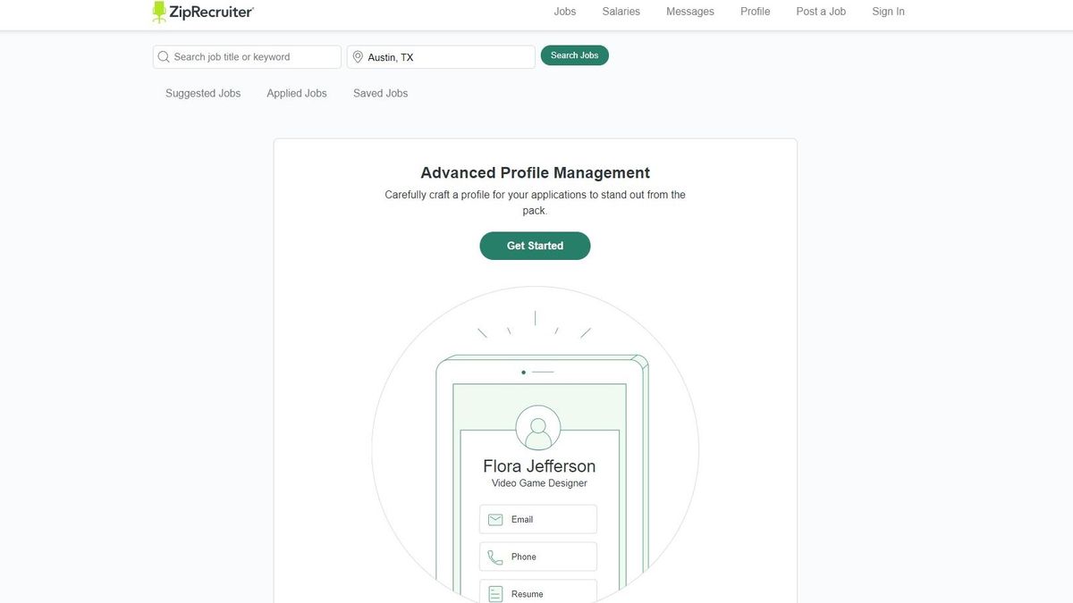 ZipRecruiter job recruiter site review TechRadar