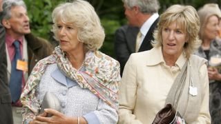 Queen Camilla and Annabel Elliot Attend The 2007 Chelsea Flower Show