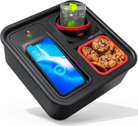 Zigtiger Cup Holder Tray with Wireless Power Bank |$73$59 at Amazon
