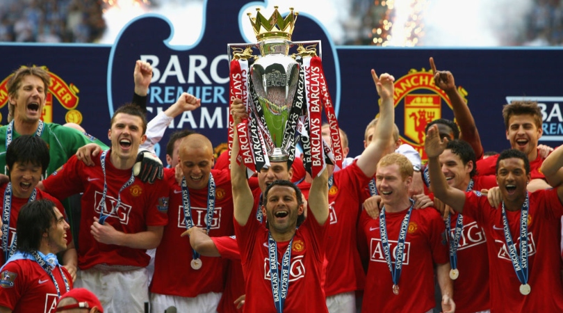 Manchester United Premier League title 2008