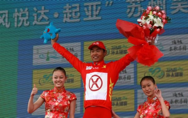 Best Chinese rider Meiyin Wang (Hengxiang Cycling Team)