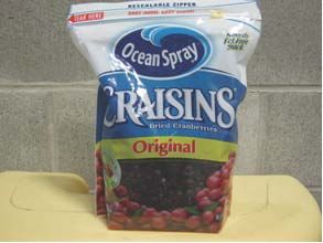 Ocean Spray Craisin Recall