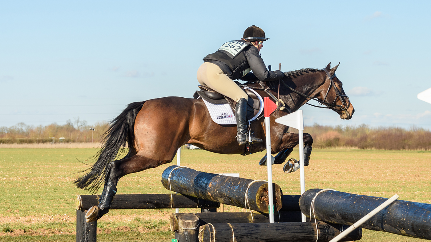 Hazel Towers and SIMPLY CLOVER. Oasby (1) Horse Trials 2020