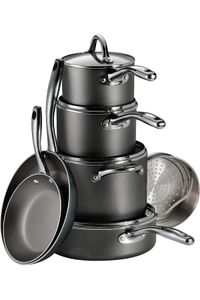 Tramontina Cookware Set Nonstick 11-Piece Charcoal Gray $111