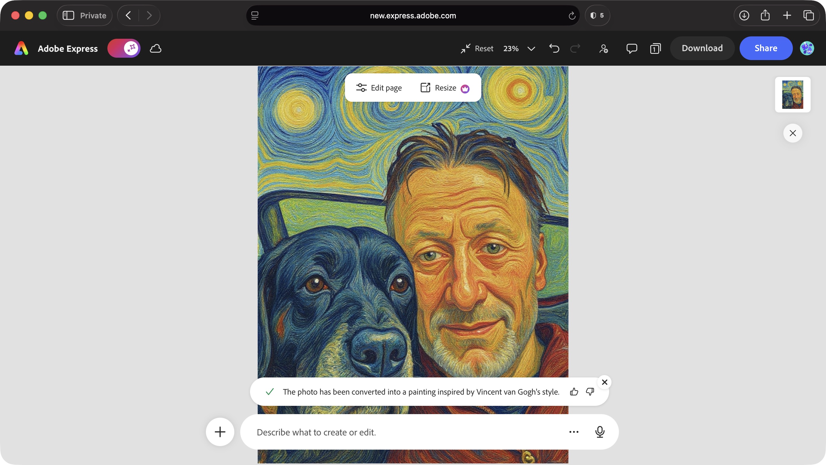 Using various Adobe tools and software to turn photos into cartoons