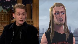 Macaulay Culkin on The Tonight Show and Downtown Pat in Entergalatic.