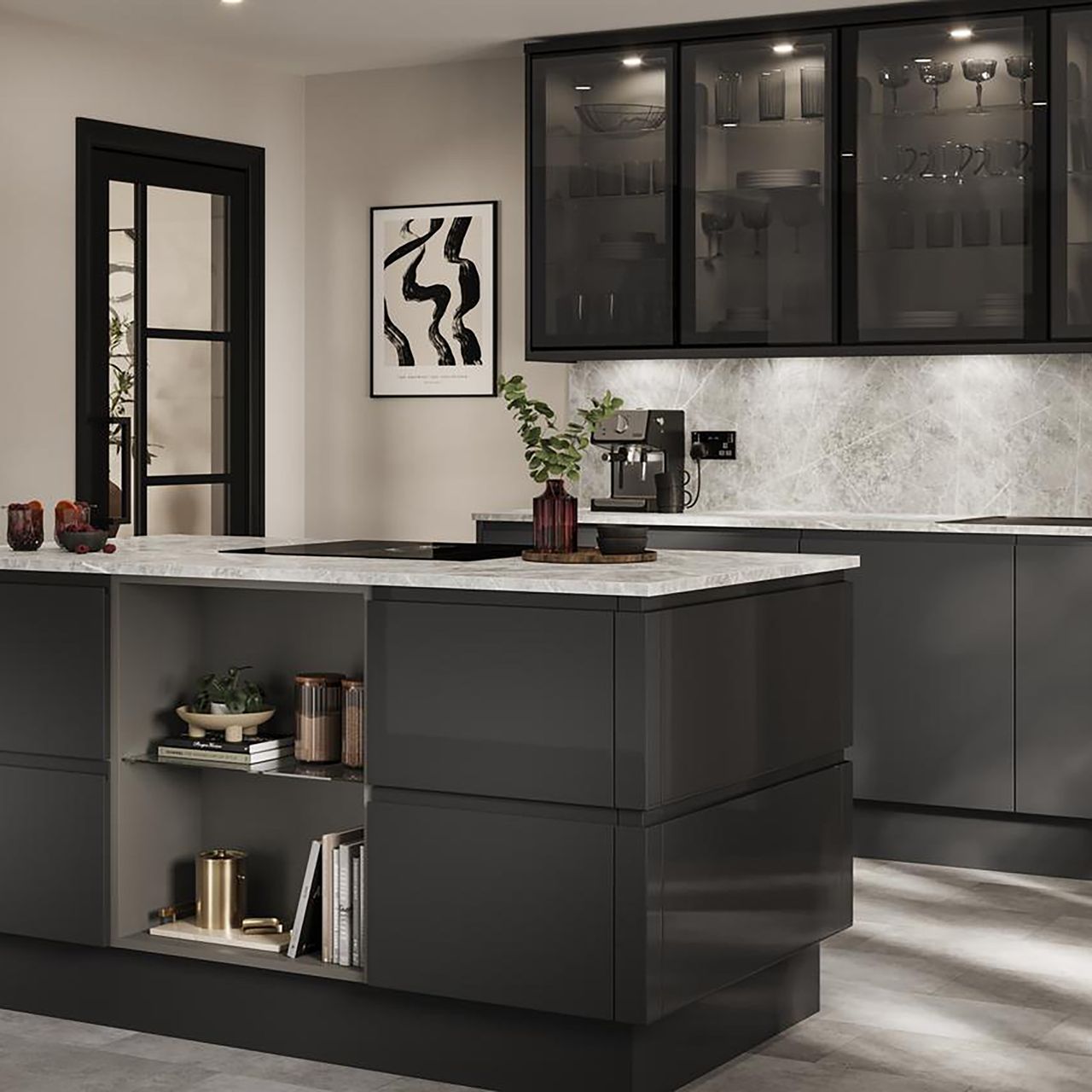 Can you paint gloss kitchen cabinets? | Ideal Home