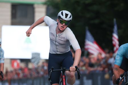 Gregory Debenedetti wins the junior men's criterium