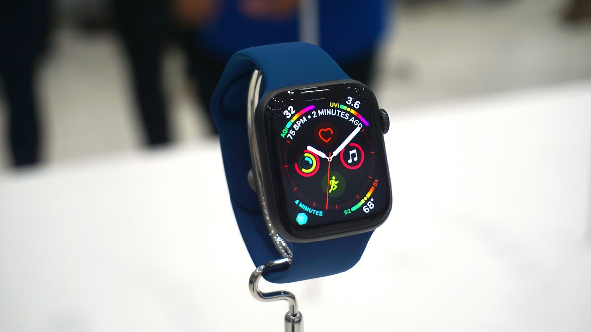 The 'main' new Watch face for the Apple Watch 4 - with eight complications that can be customized.