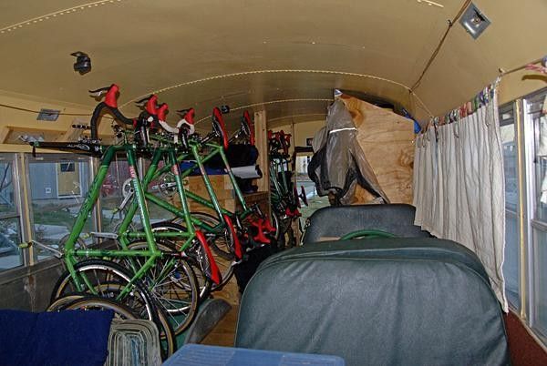 It's a tight fit sometimes, but the team gets the stuff where it needs to go.