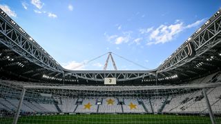 General view of the Allianz Stadium, home of Juventus