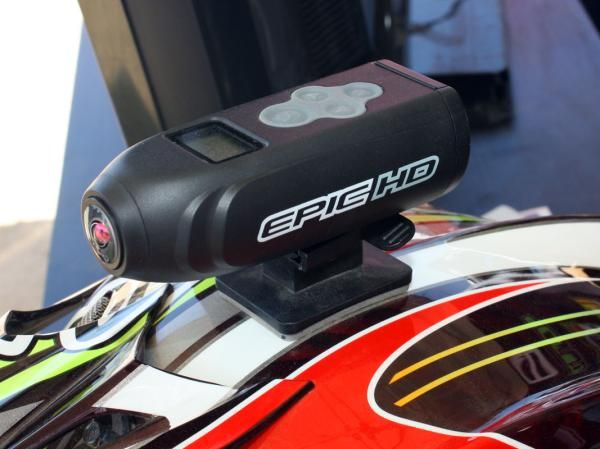 Epic's new HD video camera includes two built-in lasers to help dial in the field of view.