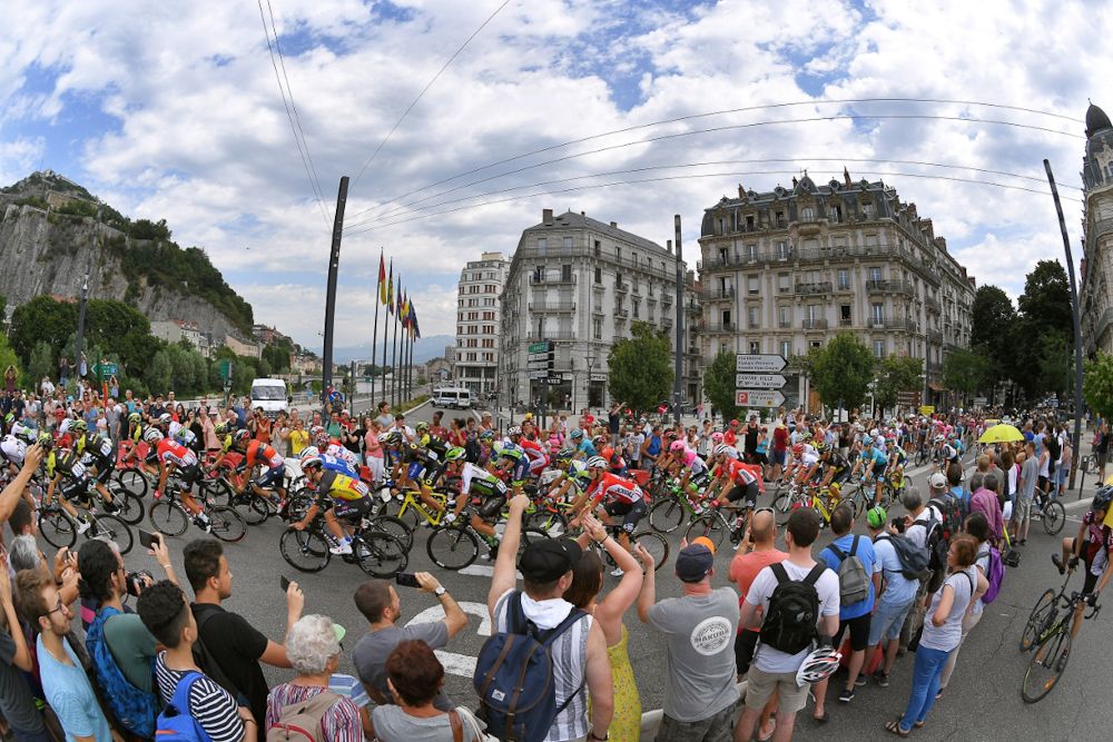Scenery along the route of stage 13 at the Tour de France