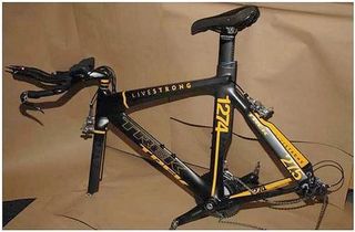 Lance Armstrong's bike was returned to Police