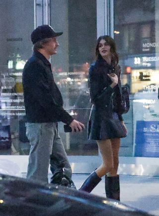 Kaia Gerber and Cole Bennett on a date night in NYC