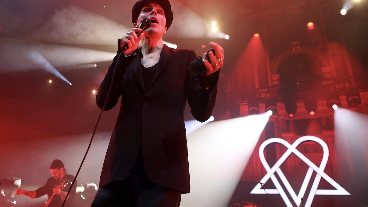 Ville Valo performs at London's Royal Albert Hall on May 10, 2024
