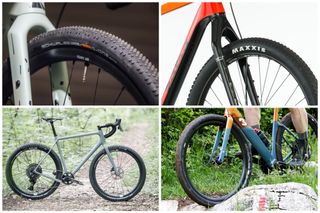 Starting top left and going clockwise: Canyon Grizl, Salsa Cutthroat, 3T Exploro Max, Open Wide