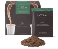 Dark With Mint Hot Chocolate Sachets - £13.50, Hotel Chocolat