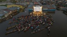 People sitting in boats