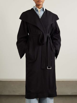 Belted Twill Coat