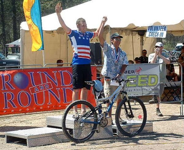 National 24 hour MTB champ, Cameron Chambers