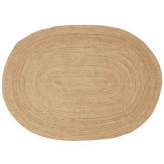 H&M Home Large Oval Jute Rug