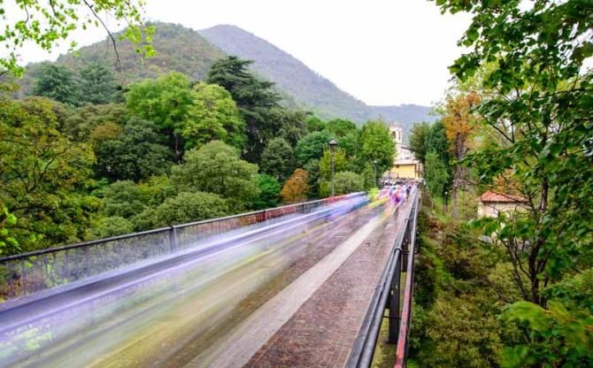 Early on at Il Lombardia, before the relentless climbs began in earnest