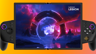 The Legion Go Fold Concept in horizontal mode.