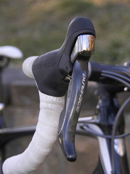The new STI Dual Control levers offer a drastically different shape from Dura-Ace 7800