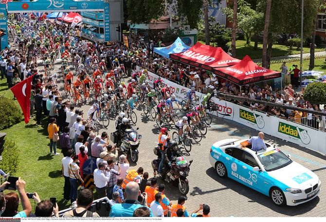 The start of the 2014 Tour of Turkey