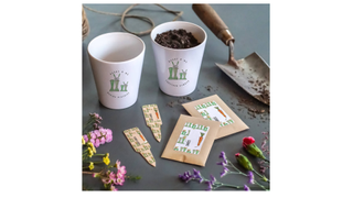 A gardening gift set for dads and kids