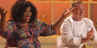 Nicole Byer and Jacques Torres in Nailed It