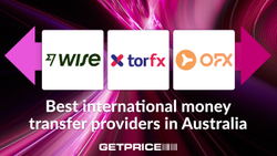 Wise Torfx and OFX logo on gradient background