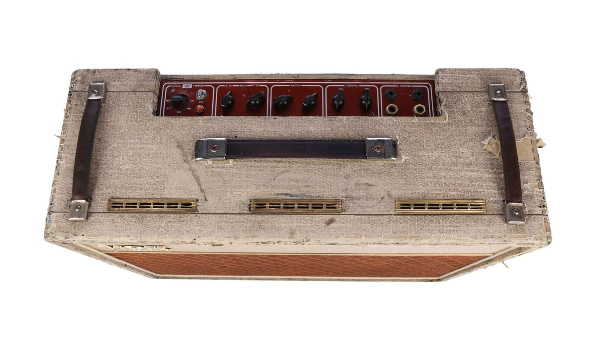 John Lennon&rsquo;s Vox AC15 Twin control panel
