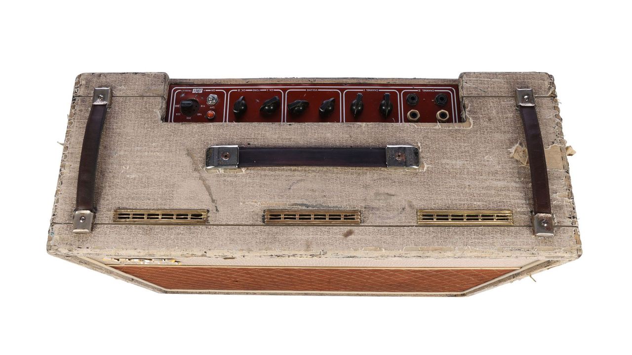John Lennon&rsquo;s Vox AC15 Twin control panel