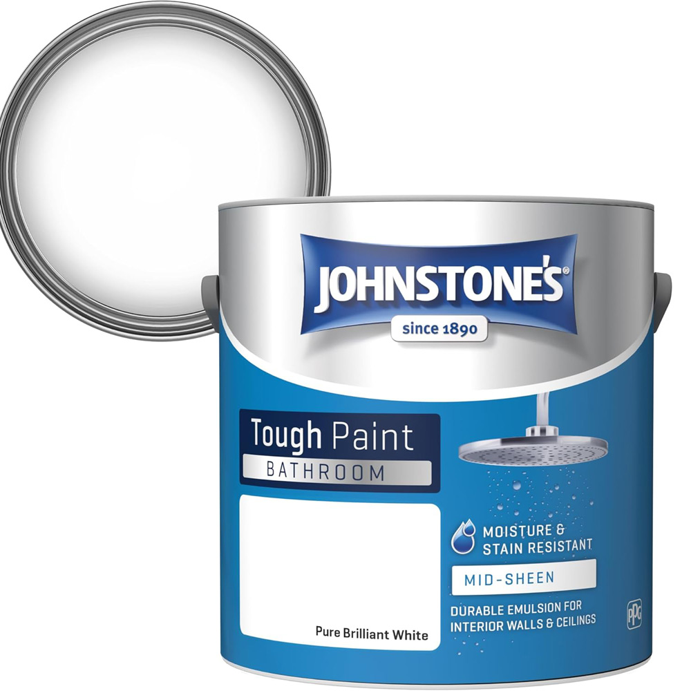 Johnstone's bathroom paint in white