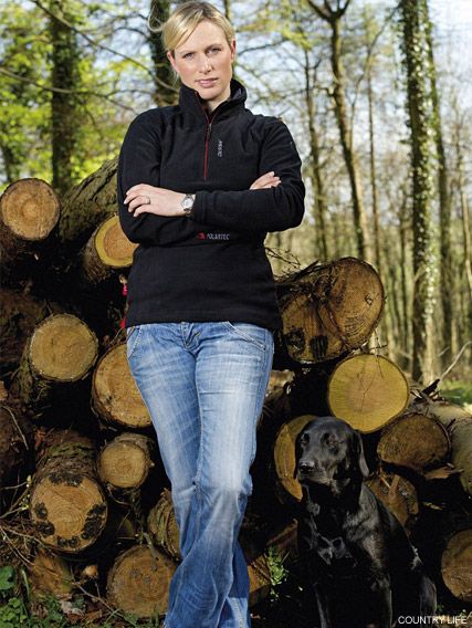 Zara Phillips - Zara Phillips strikes a pose for Country Life magazine - Country Life - Country Life Magazine - Zara Phillips Country Life - Marie Claire - Marie Clarie UK